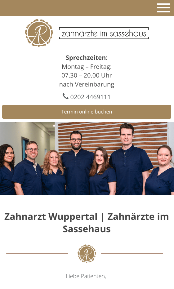 Zahnärzte im Sassehaus – Mobil